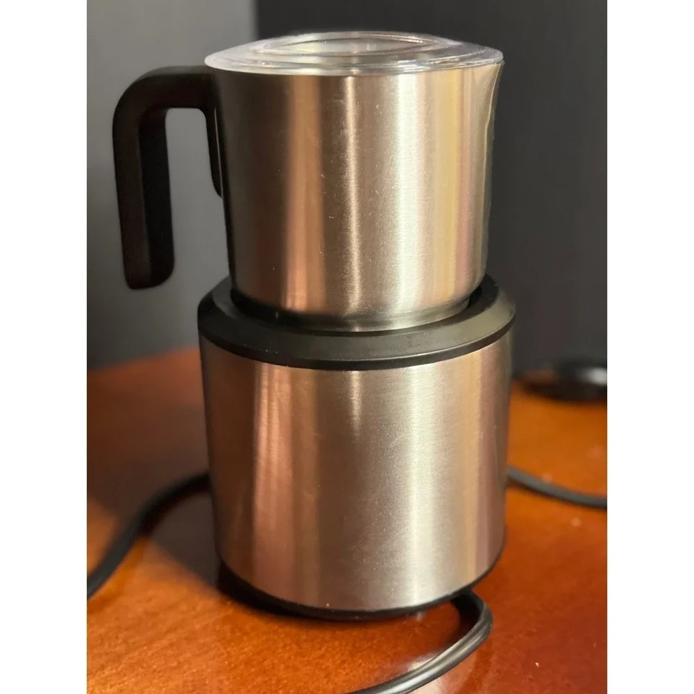 Pansonite NPJ-01 Electric Milk Frother Steamer Stainless Steel 4-in-1 500W